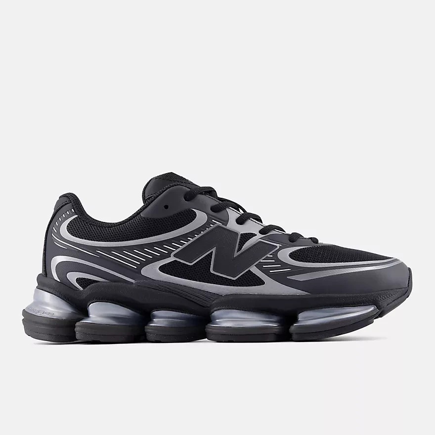 New Balance Abzorb 2000 Mens Size 7.5 Black/Grey Running Shoes U20008ll New